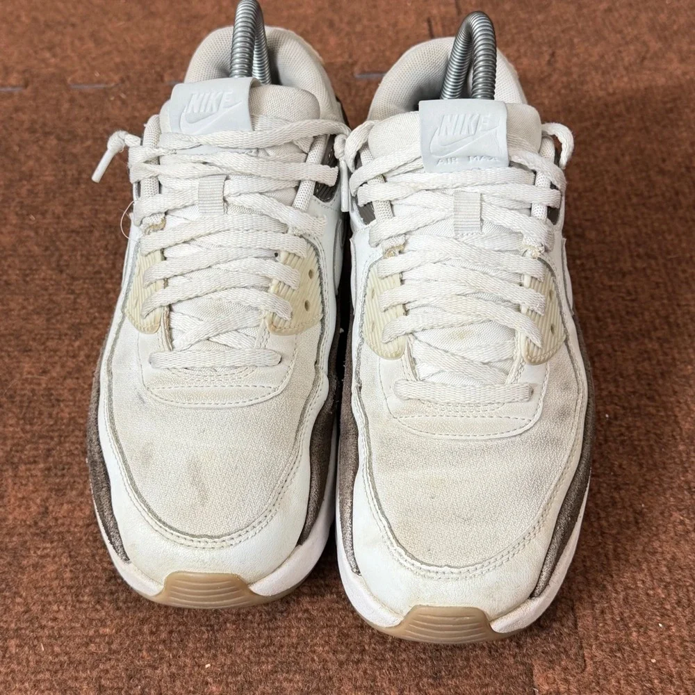 Nike Air Max 90 Sail Baroque Brown Gum FD4328-102 Womens 8 Low Top Sneakers
